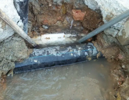 屏南测漏水之水管漏水
